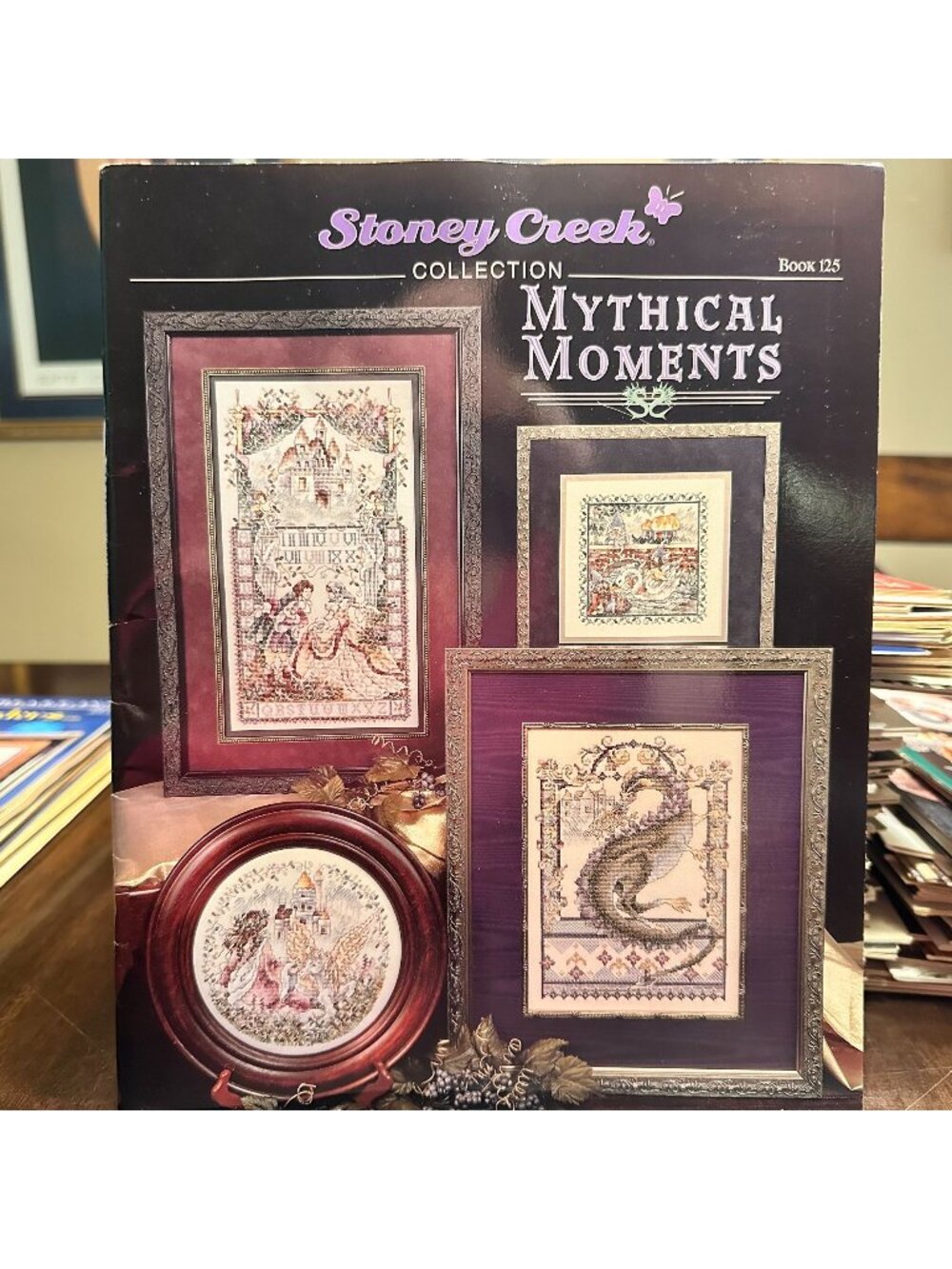 Stoney Creek Collection Mythical Moments Cross-Stitch Pattern Book 125